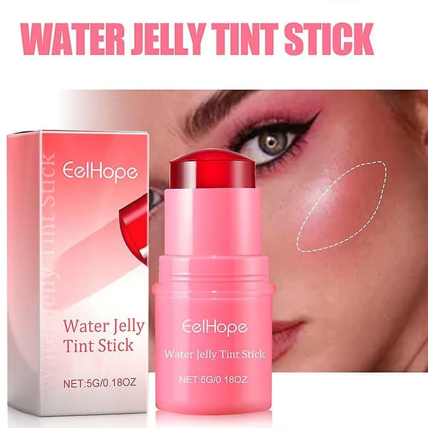Water Jelly Tint Stick Makeup Moisturizing and Plumping Lip Gloss Stick Röd