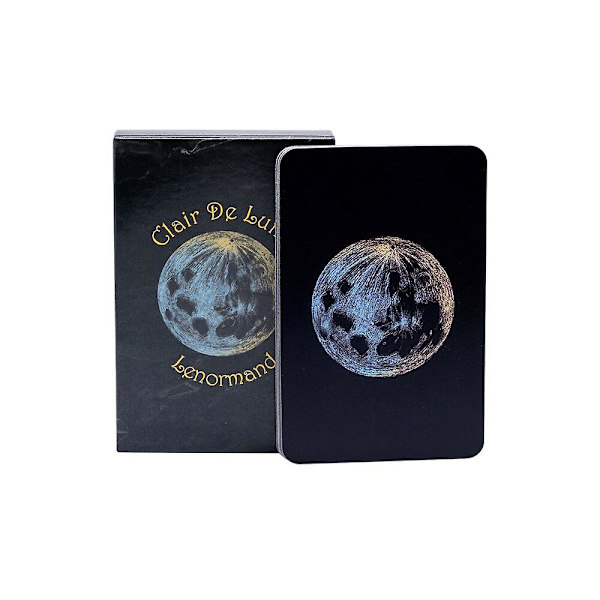 Most Claire de Le Norman Orakelkort Spådom Tarot Brädspel Silver
