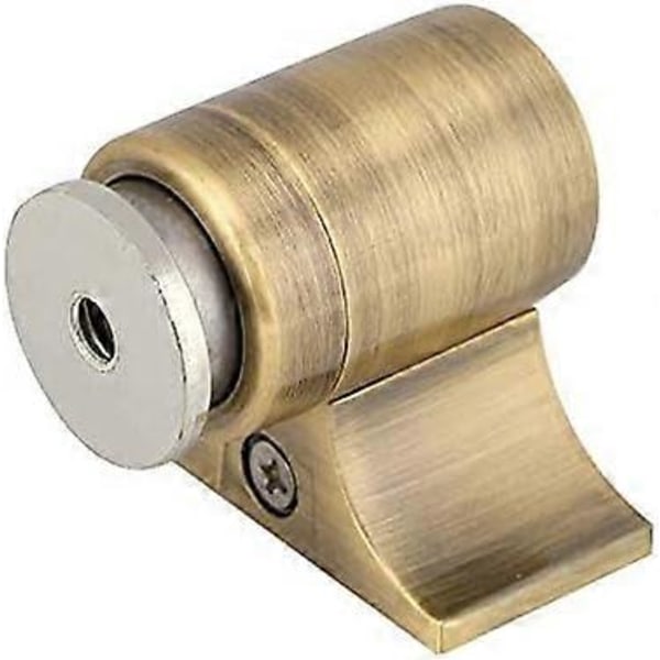 Magnetisk dørstopper i rustfritt stål for hjemmedørinstallasjon (grønn bronse)