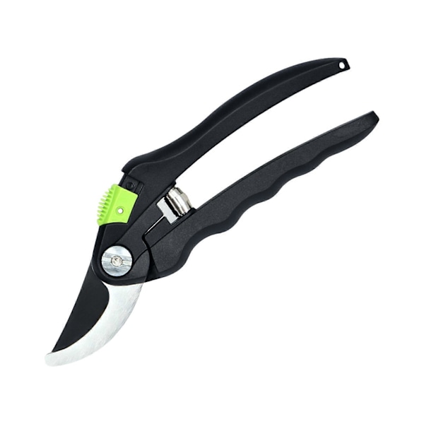 Hagesaks i stål med ergonomisk sklisikkert håndtak, saks, kutter, fruktplukking, pottegrenklipper, hageverktøy