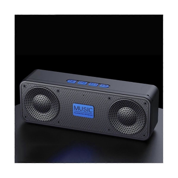 Kannettava FM-radio langaton Bluetooth 5.0 TWS -kaiutin Mini MP3-musiikkisoitin tukee TF-korttia U-levyä U