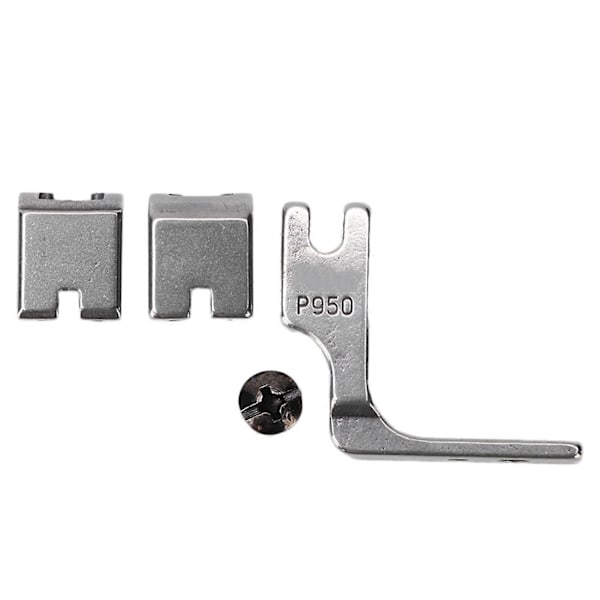 2 Set Rynkfot P950 Industriell Symaskin Helt Metall Pressarfot Tillbehör