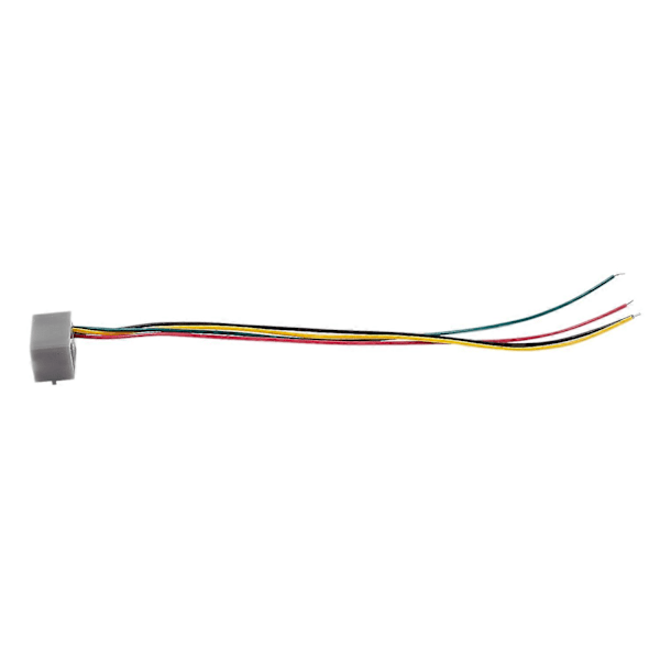 10 kpl 616E 4P4C RJ9 Naaraspuolinen puhelinliitinadapteri 4 johdolla 8cm
