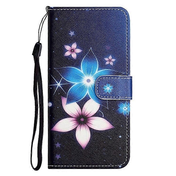 Kompatibel med Nokia C12 4G / C12 Pro / C12 Plus Stand Læder Wallet Case 3D Mønster Print Telefon Cover