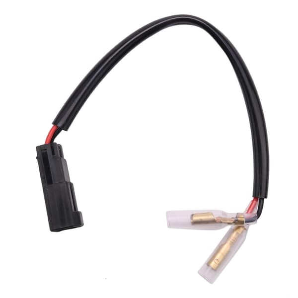 2 stk. Motorcykel Blinklys Ledningsnet Stik Blinklys Stik Adapter til