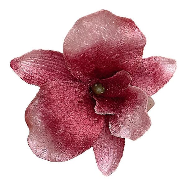 Phalaenopsis ranskalainen retrohiusklipsi simulaatiokukka hiusneula red