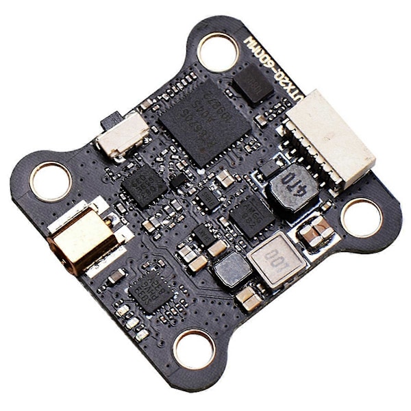 5.8G 40CH VTX FPV Transmitter 25/100/200/400/600mW 7-26V Justerbar VTX til RC Langdistance FPV Racing