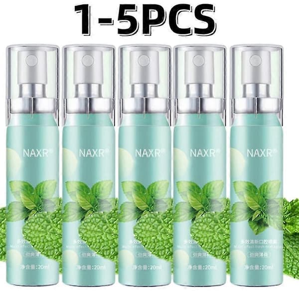 Dålig Andedräkt Munspray 20ml Fräschare Munspray Munvård Hälsospray Andedräkt 3PCS