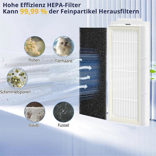 Hovedsidebørste Hepa-filtre støvposer for T30 Omni / T30 Pro Omni / T30 Max støvsuger