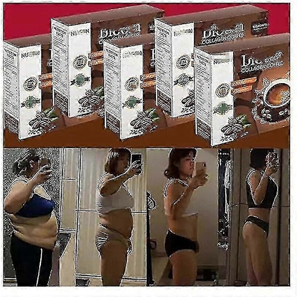 5box Nugen Bloom Collagen Kaffe - ren organisk kaffe