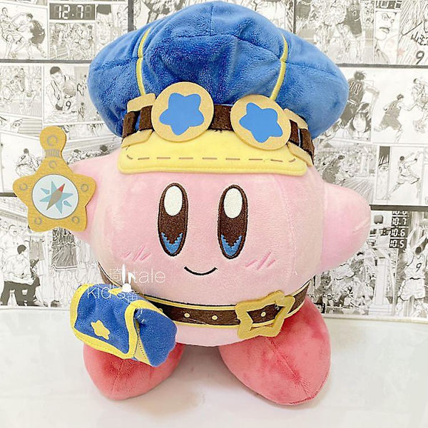 Tecknade Gosedjur Stjärna Kirby Cosplay Magiker Plyschleksak Ani 9 Kirby 34CM R