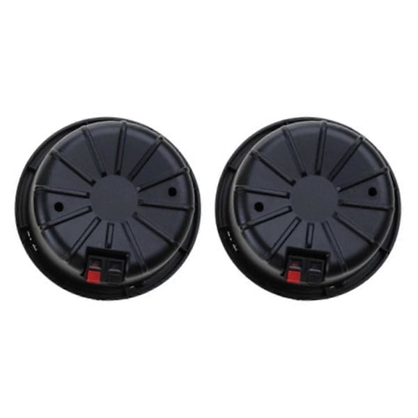 1 Par Vattentäta 4Ohm 15W Full Marine Båtar Tak Vägg Högtalare Gräsmatta J60A (Svart)