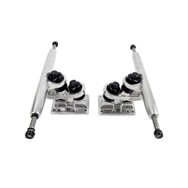 1 Par Dobbel Deck Longboard Truck 7 Tommers Skateboard Stativ Truck Gravity Casting Technology