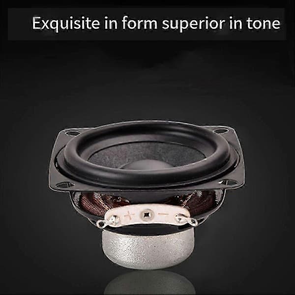2 st 52mm Full Range Högtalare 4 Ohm 10W Platt Båge Dubbel Magnetisk Bluetooth Högtalare