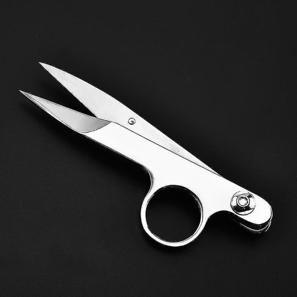Ergonomiset ompelulankasakset Monikäyttöinen ruostumattomasta teräksestä valmistettu ompeluleikkaustyökalu