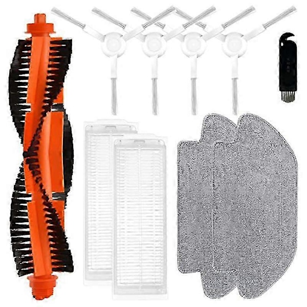 För S12 / B106GL / S10 Huvudsida Borste HEPA Filter Moppduk Robotdammsugare Reservdel Tillbehör Ersättning