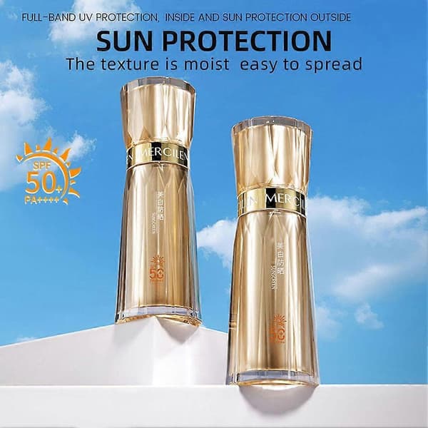 MENGXILAN Multi-Effect Solskydd - 377 & Vitamin C Ljusgörande