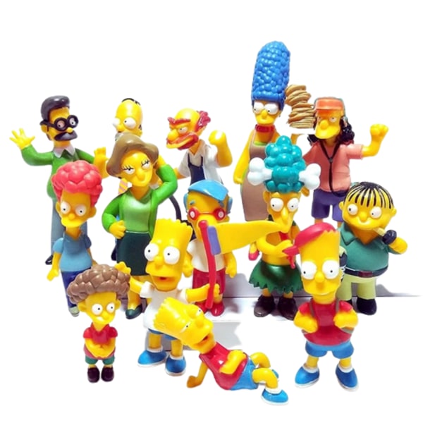 Disney animerade karaktärer Action Simpsons ministatyer