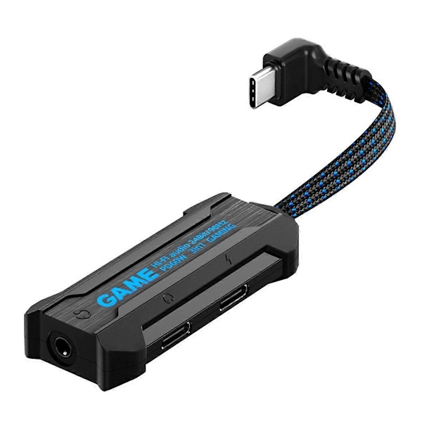 Type-C til Audio Adapter Kabel 60W Hurtig Opladning Albue Bærbar Video- og Audio Konverteringskabel TYP