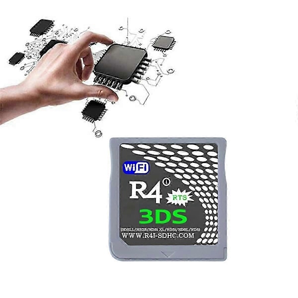 R4 Spillkort R4i R4I-SDHC Brennekort Oppgradering Revolution R4 Spillkort