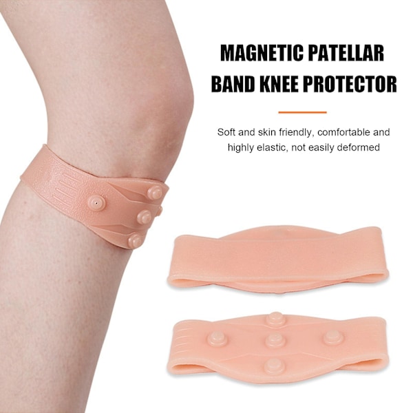 Magneettiset Sebs-polvituet sivuttaisstabilisaattoreilla, pyöräilypolvisuoja sopii urheiluun ja kilpa-ajoon