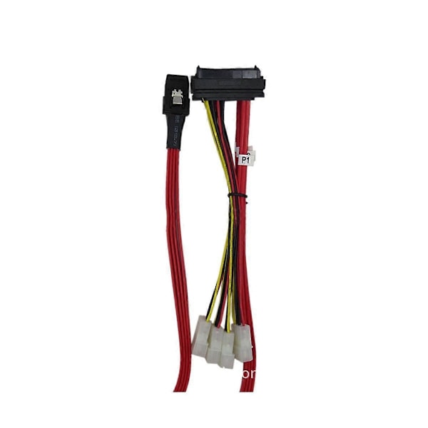 Mini SAS36P SFF 8087 - SAS29P SFF-8482 Kaapeli Tiedonsiirtokaapeli MINI Datakaapeli 1M