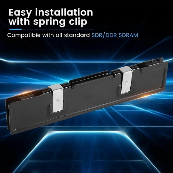8 stk. Aluminium PC Hukommelse Køleplade Shim Spreder Køler Køling til DDR RAM Hukommelse Desktop Hukommelse Radiator DDR2 DDR3 DDR4