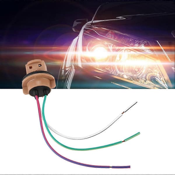 LED Pære Lys Lampe Ledningsnet Pigtail Hun Socket Stik