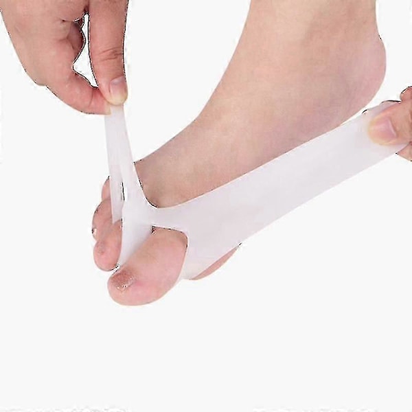 2-pack Hallux Valgus-skydd för barn, överlappande tåkorrigerare
