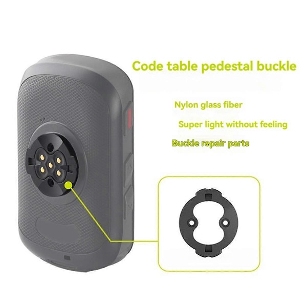 För 540/840 Cykeldatorfäste Reparationsdel Plast Cykel Stoppur Fäste Fästen Bas Reparationsdel
