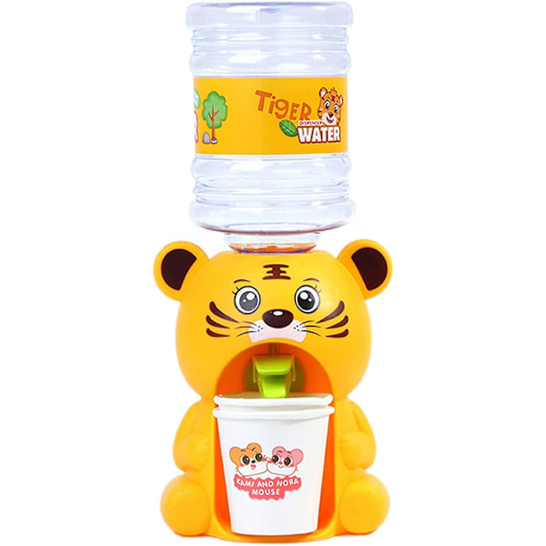 Vannpumpe Dispenser, Plast 22.3*9.3*9.8cm Med 2 Kopp Vann Dispenser For Leker til Barn (tiger)