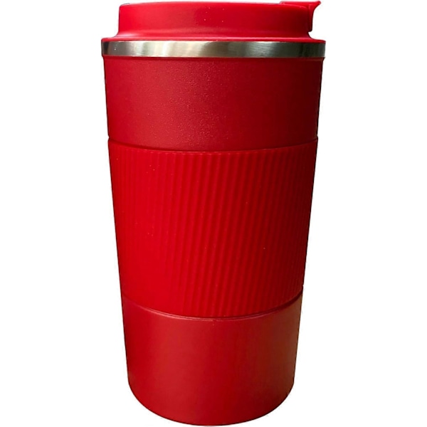 Resemugg för varma och kalla drycker, isolerad kaffemugg med läckagesäkert lock, dubbelväggig resemugg