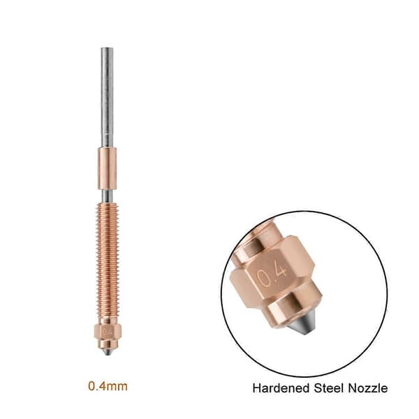 For Creality K2 Plus 3D-skriver Keramisk Hotend Erstatning