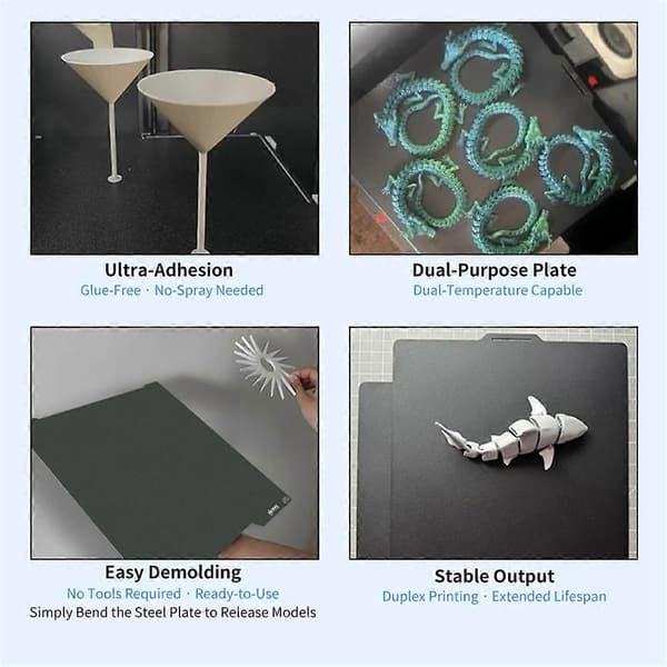 CryoNix Opgraderet Byggeplade til H2D 3D Printere