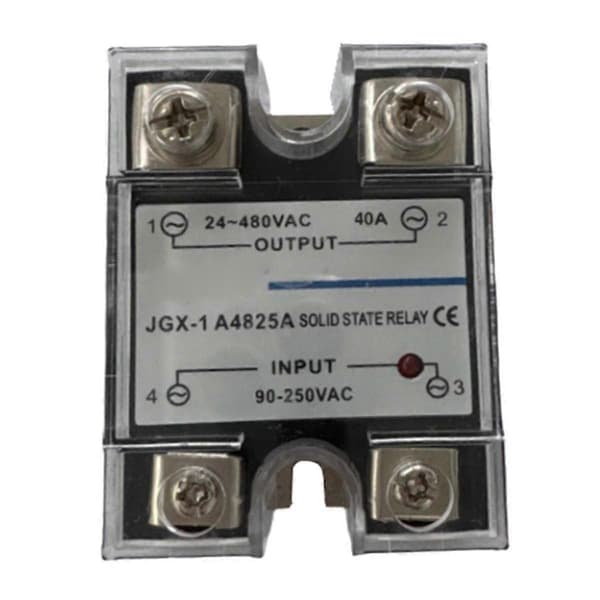 AC Kontroll AC Enkelfaset Solid State Relé Enkelfaset Ssr Aa Solid State Relé 40aa