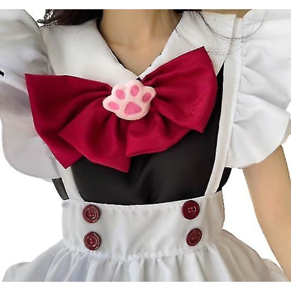 Vampyr Maid Cosplay Kostume, Maid Costume L