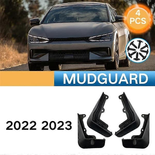 Bil Mudguards til EV6 GT 2022 2023 Mud Guard Flap Splash Flaps Mud Flaps Tilbehør