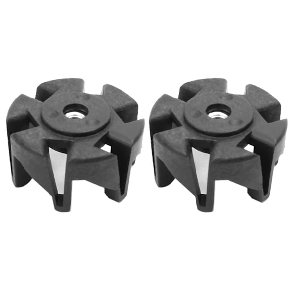 2 st Plastaxel Blad Fot Blender Delar för HR2003 HR2004 HR2006 HR2024 HR2027