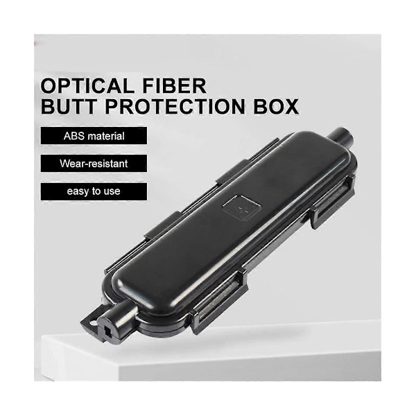 10 stk. Optisk Fiber Beskyttelsesboks Drop Kabel Beskyttelsesboks FTTH SC Adapter Type Vanntett Beskyttelse
