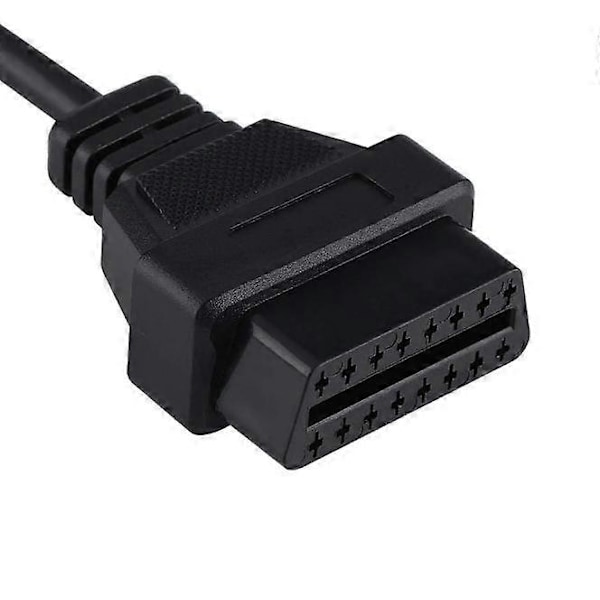 Adapterkontakt Diagnostikkabel för 14-pin till 16-pin, 14-pin OBD1 till 16-pin OBD2 för Nissan 14-pin till OBD 16-pin