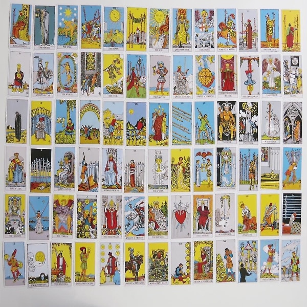 Nytt Tarot orakel kort mystisk spådom ridder Tarot jente kortspill brettspill Picture 3