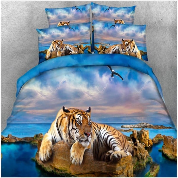 Beach Tiger -pussilakanasetti 200X230cm