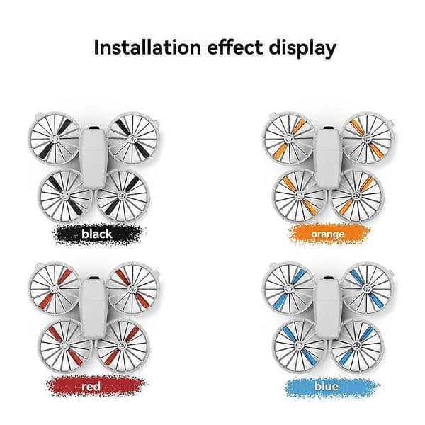 Propellblad Erstatningsdeler for DJI FLIP Avtakbart Drone Propellbladsett Dronetilbehør