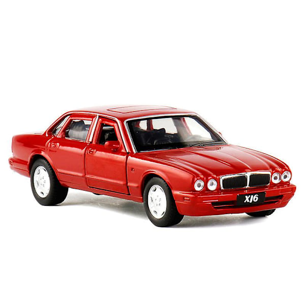 Ornament 2022, Klassisk Amerikansk Bil, Metall röd