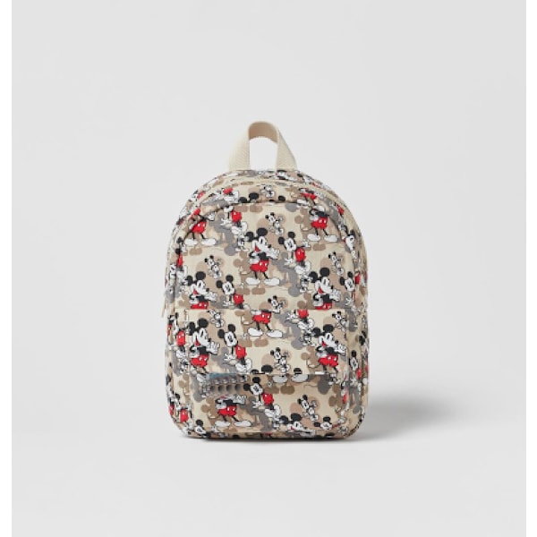 Disney Barnskolväska Mickey Mouse Mickey Minnie Mönster Ryggsäck Blue