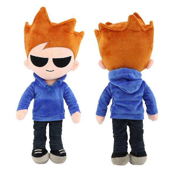 38cm Tom Eddsworld Plyschleksak Tord Eddsworld Docka Tecknad anime c