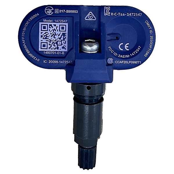 2st Bluetooth TPMS Sensor 1490701-01-B för Tesla Model 3 Y X S 2020-2024 Däcktryckssensor Monit