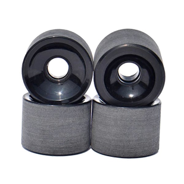 4 stk. 70x51mm Surf Skateboard Hjul Longboard Lav Støj Slidstærk Vej Skøjteløb med Værktøj