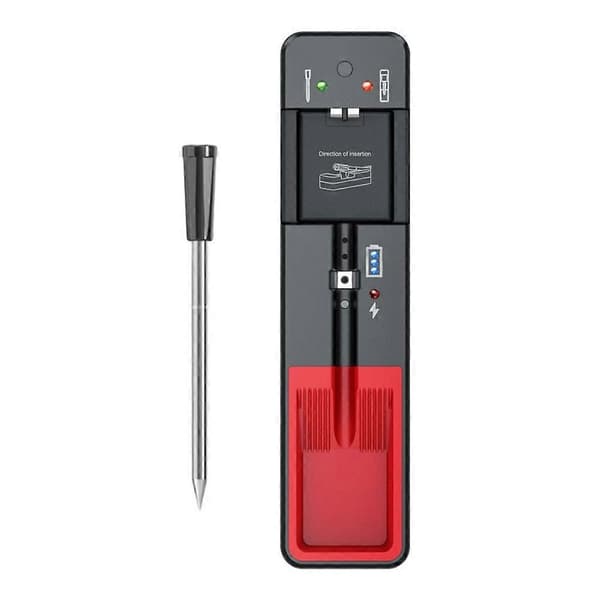 Smart kødtermometer Trådløst kødtermometer Bluetooth-kompatibelt grilltermometer Kompatibel ryger Rotisserie