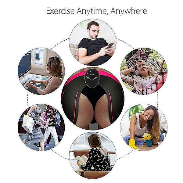 Smart EMS Muskel Höft Midja Tränare Rumplyftare Stimulator Bikini Kropp
